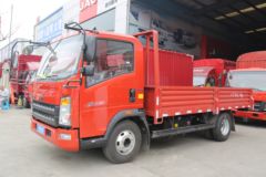 中国重汽HOWO 追梦 130马力 4.15米单排栏板轻卡(速比4.875)(ZZ1047F3215F145)