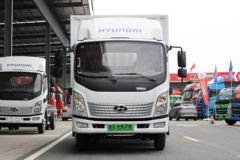 现代商用车 泓图EV 4.5T 4.2米单排纯电动厢式轻卡(CHM5045XXYZDC33BEV)114.5kWh