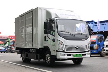 现代商用车 泓图EV 4.5T 4.17米单排纯电动厢式运输车(CHM5046XXYZDC33BEV)81.14kwh