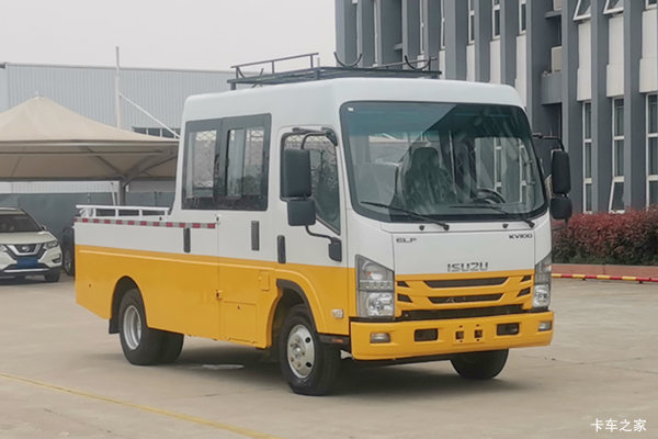 庆铃 五十铃KV100 2023款 120马力 2.52米工程车(国六)(QL5040XGCBUHAJ)