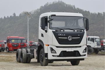 东风商用车底盘&nbsp;垃圾运输车外观图片