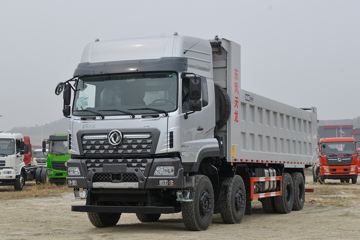 东风商用车 天龙KC重卡 465马力 8X4 8.6米自卸车(国六)(速比5.26)外观图片