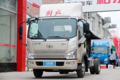 解放 J6F宽体 160马力 4.16米单排厢式轻卡(国六)