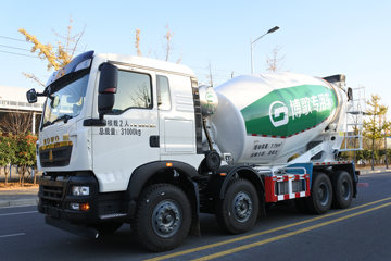 重汽豪沃 豪沃TX 350马力 8X4 7.95方混凝土搅拌车(国六)(ZBG5311GJB30F7)