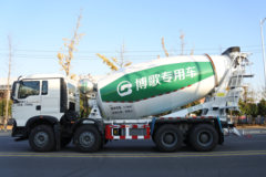 重汽豪沃 豪沃TX 350马力 8X4 7.95方混凝土搅拌车(国六)(ZBG5311GJB30F7)