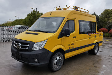 福田商务车 图雅诺 2022款 畅享版 177马力 2.8T柴油 两驱 12座 斗式货车工程车