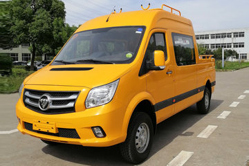 福田商务车 图雅诺 2022款 畅享版 177马力 2.8T柴油 四驱 9座 斗式客车工程车