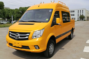 福田商务车 图雅诺 2022款 畅享版 177马力 2.8T柴油 四驱 12座 斗式客车工程车