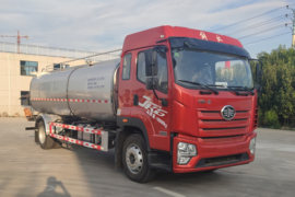 一汽解放底盘&nbsp;液体运输车外观图片