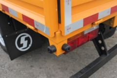 陕汽轻卡 德龙K3000 4.18米纯电动栏板载货车(液刹)(YTQ1042JEEV331)81.14kWh