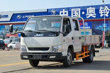 江铃 顺威小卡 122马力 2.755米双排栏板小卡(国六)