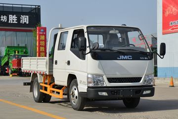 江铃 顺达小卡 122马力 2.69米双排栏板小卡(国六)(JX1041TSCB26)