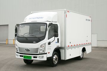 现代商用车 泓图EV 4.5T 4.17米单排纯电动厢式轻卡(CHM5042XXYZDC33BEV)