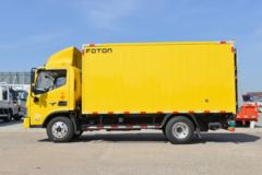 福田 欧马可S1系 智盈版 131马力 4.14米单排厢式轻卡(国六)(液压尾板)(BJ5048XXY-FM5)