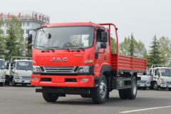 江淮 德沃斯V8 大钢炮 195马力 4X2 4.6米排半栏板载货车(国六)(HFC1181B80K1D4S)