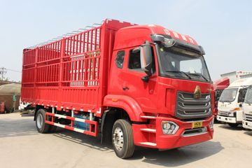 中国重汽 豪沃N5W中卡 220马力 4X2 6.75米仓栅式载货车(国六)(ZZ5187CCYK511JF1B)