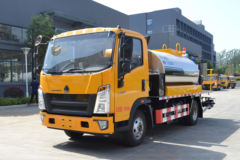 中国重汽HOWO 悍将 130马力 4X2 沥青洒布车(新东日牌)(YZR5090GLQZ6)