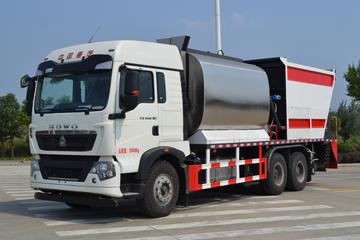 中国重汽HOWO TX 350马力 6X4 碎石封层车(新东日牌)(YZR5127GLQZ6)