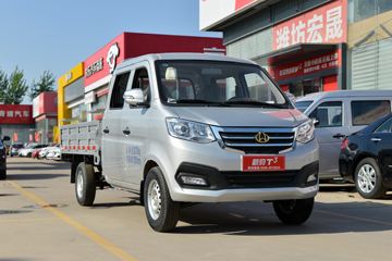 长安跨越 新豹T3 豪华型 1.6L 122马力 汽油 2.22米双排栏板小卡(渝安)(单后轮)(SC1031TMS6B1)