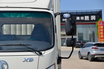 陕汽商用车 轩德X9 标载版 150马力 4.15米单排厢式轻卡(国六)(SX5041XXYNP63311)外观图片