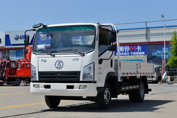 陕汽商用车 轩德X9 复合版 160马力 4.2米单排栏板轻卡(SX1042NP6331)