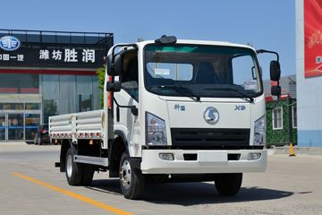 陕汽商用车 轩德X9 150马力 4X2 4.15米单排栏板轻卡(SX1040NP6331)