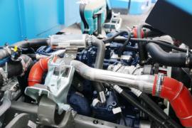 腾狮&nbsp;自卸车底盘                                                图片