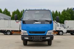 江铃 顺达窄体 122马力 3.265米双排栏板轻卡(液刹)(国六)(JX1041TSG26)