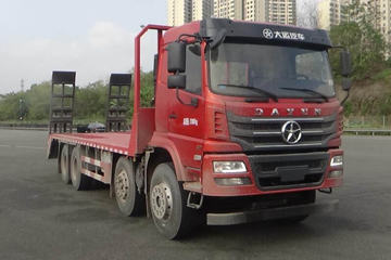 大运 F7 重载型 320马力 8X4 平板运输车(国六)(DYQ5310TPBD6FC)