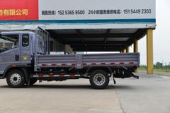 中国重汽HOWO 统帅 130马力 3.85米排半栏板轻卡(国六)(中体)(ZZ1047F3314F145)