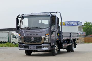 中国重汽HOWO 统帅 130马力 3.85米排半栏板轻卡(国六)(ZZ1047F3314F139)