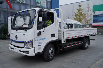 欧马可 智蓝 4.5T 4.18米单排纯电动栏板轻卡(BJ1045EVJA9)104.7kWh