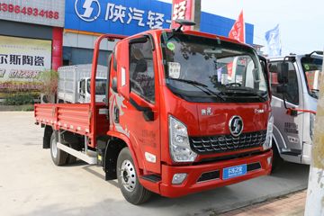 陕汽轻卡 德龙K5000 高配型 130马力 4.18米单排栏板轻卡(国六)(YTQ1041KH331)