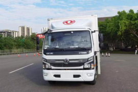 东风凯普特底盘&nbsp;电动冷藏车外观图片