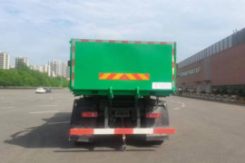 东风华神底盘 电动垃圾车外观图片