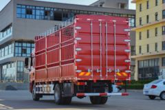 陕汽重卡 德龙L5000 绿通版 240马力 4X2 6.8米仓栅式载货车(国六)(SX5189CCYLA501F2)