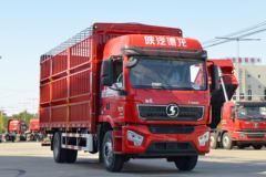 陕汽重卡 德龙L5000 绿通版6.8米仓栅式载货车(国六)