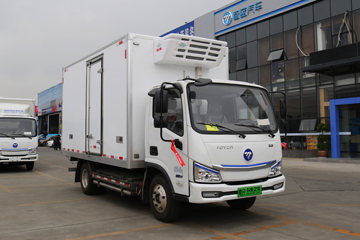 智蓝轻卡&nbsp;电动冷藏车外观图片