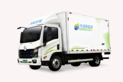 大运 祥龙 4.5T 4.12米单排纯电动厢式轻卡(油刹)(CGC5040XXYBBEV633)81.14kWh