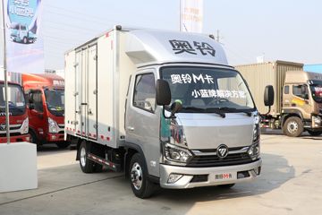 福田 奥铃M卡 122马力 3.7米单排厢式小卡(国六)(BJ5044XXY-2A)
