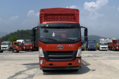 中国重汽 豪曼H5X中卡 220马力 6X2 6.8米排半仓栅式载货车(国六)(法士特8挡)(ZZ5248CCYGC7FB0)