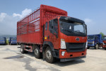 中国重汽 豪曼H5X中卡 220马力 6X2 6.8米排半仓栅式载货车(国六)(法士特8挡)(ZZ5248CCYGC7FB0)
