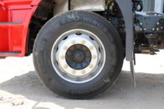 陕汽重卡 德龙L5000 轻量化版 270马力 4X2 6.8米仓栅式载货车(高顶)(国六)(SX5189CCYLA501F2)