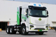 东风柳汽乘龙电动重卡，长续航，高效率