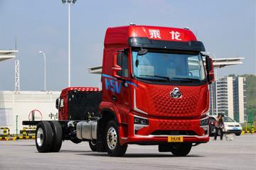 东风柳汽 乘龙H5V 290马力 4X2 6.8米栏板载货车(LZ1180H5AC1)