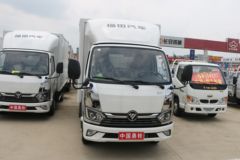 福田 奥铃M卡 132马力 4.17米单排厢式小卡(气刹)(BJ5044XXY9JBA-AB1)
