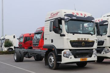中国重汽 HOWO TX 250马力 4X2 8.2米AMT自动挡厢式载货车(国六)