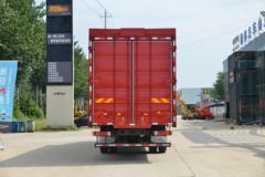 福田 奥铃大黄蜂 220马力 8.1米排半翼开启厢式载货车(BJ5188XYKKPFN-AF1)