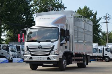 福田 欧马可S3系 价值山区版 170马力 4.8米排半仓栅式轻卡(国六)(BJ5128CCYGJFA-AB1)