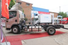 解放 领途 170马力 4.16米单排仓栅式轻卡(国六)